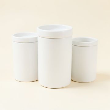 Ceramic Food Storage 3 Piece Kitchen Canister Set (synthetic illustration; no displayed measurements)