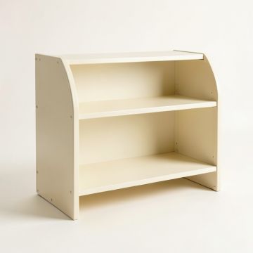Ash Crest Desktop Shelving Unit - Cream (synthetic illustration; no displayed measurements)