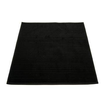 Clay Edge Bath Mat - Black