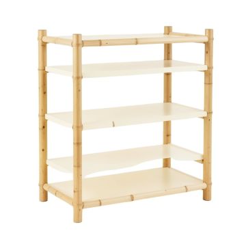 Briar Brook Empty Seed-Starting Shelving Unit Without Lights - Cream