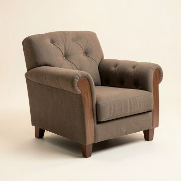 Weik 31 '' Wide Tufted Armchair (synthetic illustration; no displayed measurements)