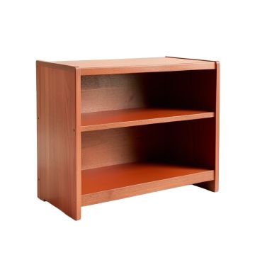 Cliff Arc Desktop Shelving Unit (synthetic illustration; no displayed measurements)