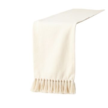 Penkridge Knotted Tassel Table Runner