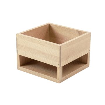Maple Arc Empty Raised Planter - Beige