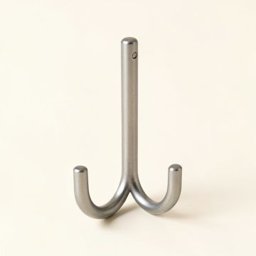 Double Robe Wall Mounted Towel Hook (synthetic illustration; no displayed measurements)