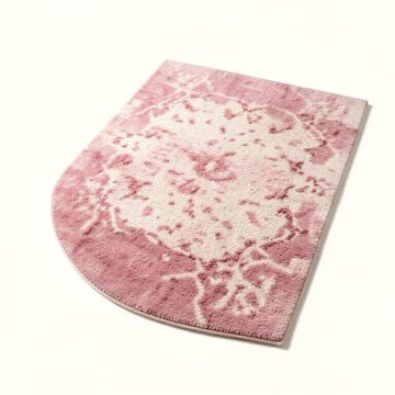 Wilfredo Abstract Handloomed Wool Pink Area Rug (synthetic illustration; no displayed measurements)