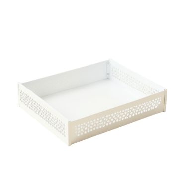 Shore Bluff Empty Under-Desk Cable Tray - White