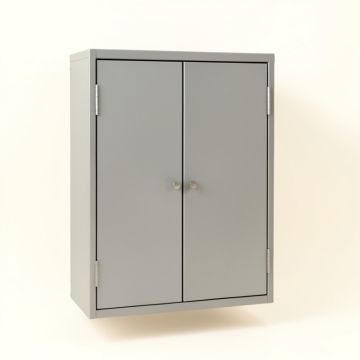 Moss Crossing Wall-Mounted Laundry Cabinet - Gray (synthetic illustration; no displayed measurements)