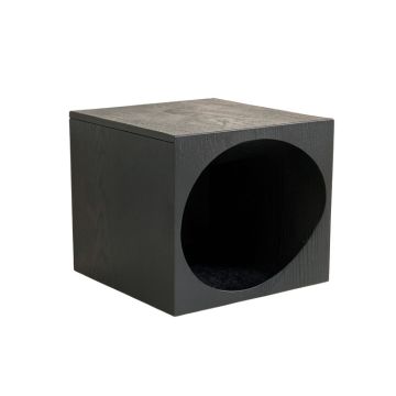Oak Brook Wall-Mounted Cat Perch - Black