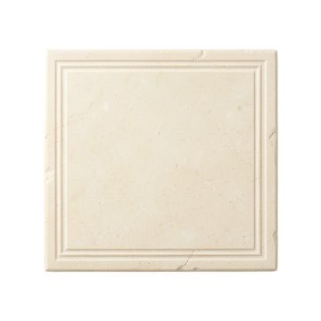 Field Brook Uninstalled Square Decorative Tile - Cream