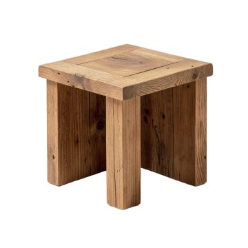Recycled Teak End Table