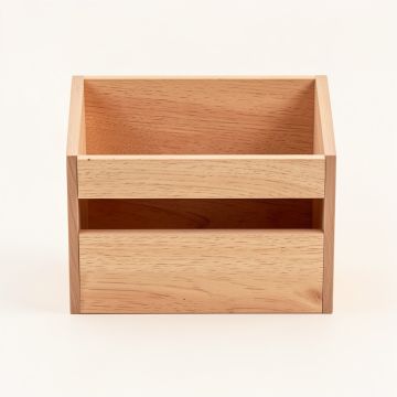 Priebe 3 Slot Divider Storage Organizer With Wall Baskets (synthetic illustration; no displayed measurements)