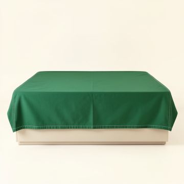 Elm Bridge Flat Bed Sheet - Green (synthetic illustration; no displayed measurements)