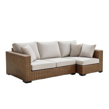 Delray 4 Piece Sofa Seating Group With Cushions