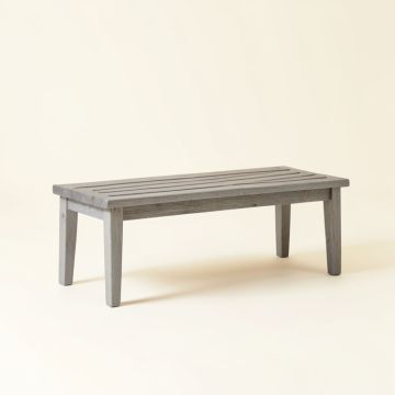 Cove Bridge Indoor Bench - Gray (synthetic illustration; no displayed measurements)