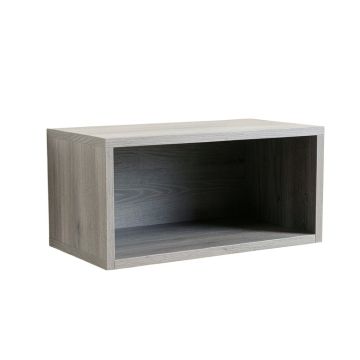 River Bend Wall-Mounted Shelf - Gray