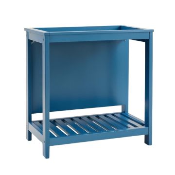 Wren Crossing Freestanding Laundry Folding Counter - Blue