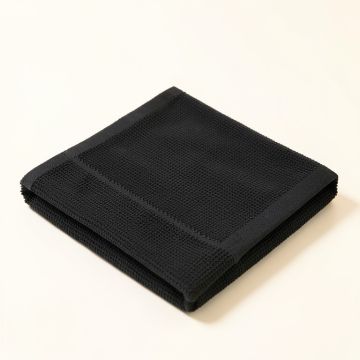 Lake Dell Bath Towel - Black (synthetic illustration; no displayed measurements)