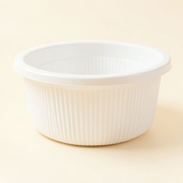 Holly Crest Empty Storage Basket - White (synthetic illustration; no displayed measurements)