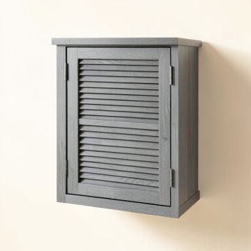 Hazel Crest Wall-Mounted Laundry Cabinet - Gray (synthetic illustration; no displayed measurements)