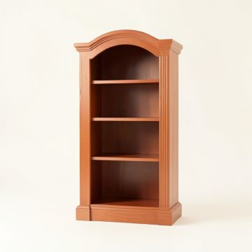 Reed Falls Freestanding Bookcase - Terracotta (synthetic illustration; no displayed measurements)