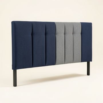 Alcario Upholstered Panel Headboard (synthetic illustration; no displayed measurements)