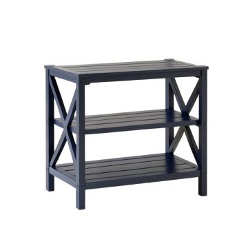 Hill Brook Empty Seed-Starting Shelving Unit Without Lights - Navy