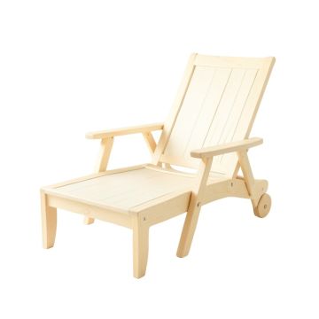 Hill Bend Outdoor Lounge Chair - Ivory