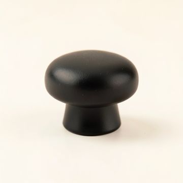 Flint Crest Cabinet Knob Without Packaging - Black (synthetic illustration; no displayed measurements)