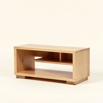 Mccreight Solid Wood Tv Stand For Tvs Up To 65 '' (synthetic illustration; no displayed measurements)