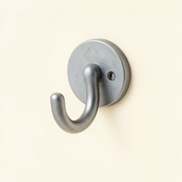 Ridge Brook Wall-Mounted Robe Hook - Gray (synthetic illustration; no displayed measurements)