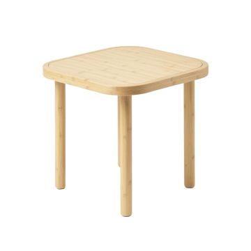 Olive Crest Compact Balcony Table - Beige