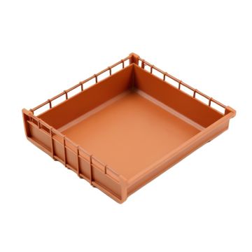Dawn Brook Empty Under-Desk Cable Tray - Terracotta