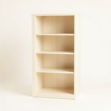 Glen Brook Freestanding Bookcase - Ivory (synthetic illustration; no displayed measurements)
