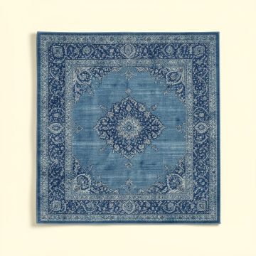 Tollett Power Loom Blue Rug (synthetic illustration; no displayed measurements)