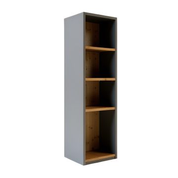 Dawn Dale Narrow Cubby Tower - Gray
