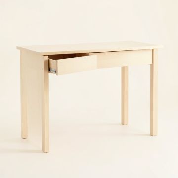 River Dell Writing Desk - Ivory (synthetic illustration; no displayed measurements)