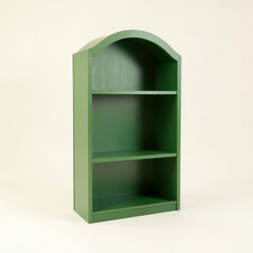 Ridge Falls Freestanding Bookcase - Green (synthetic illustration; no displayed measurements)