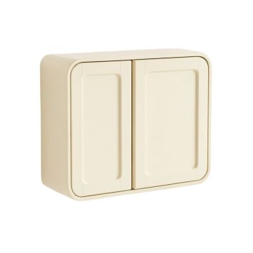 Birch Dale Wall-Mounted Entry Cabinet - Cream