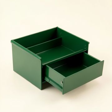 Aspen Arc Empty Coffee-Station Organizer (synthetic illustration; no displayed measurements)