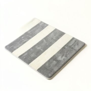 Faded Stripes Memory Foam Bath Rug (synthetic illustration; no displayed measurements)