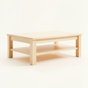 Field Dale Coffee Table - Ivory (synthetic illustration; no displayed measurements)