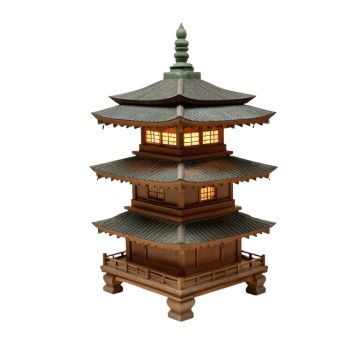 Pagoda Solar Powered Led Pathway Light Pack