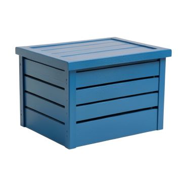 Sage Canyon Closed Outdoor Storage Box - Blue (synthetic illustration; no displayed measurements)