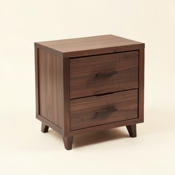 Manasi 2 Drawer Nightstand (synthetic illustration; no displayed measurements)