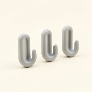 South Beach Shower Curtain Hooks (synthetic illustration; no displayed measurements)