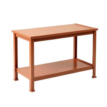 Harbor Branch Empty Workshop Workbench - Terracotta