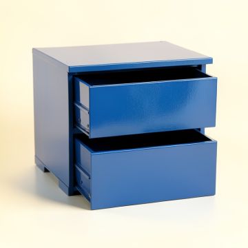 Olive Crossing Under-Desk Drawer Unit - Blue (synthetic illustration; no displayed measurements)