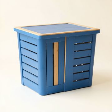 Birch Bluff Laundry Hamper - Blue (synthetic illustration; no displayed measurements)