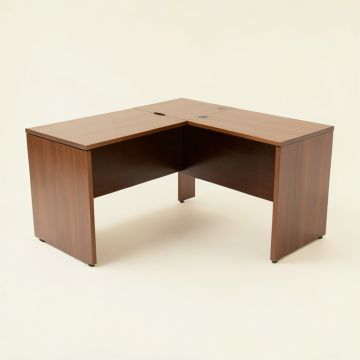 Brustin L-Shape Executive Desk (synthetic illustration; no displayed measurements)